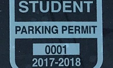 To get a parking permit, you can go to the student services desk in the office and get the required form. 