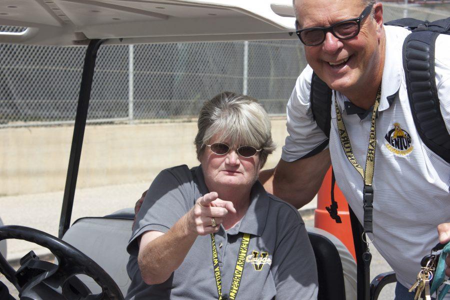 Bonnie and Teacher Dan Larson want YOU to pick up your trash.