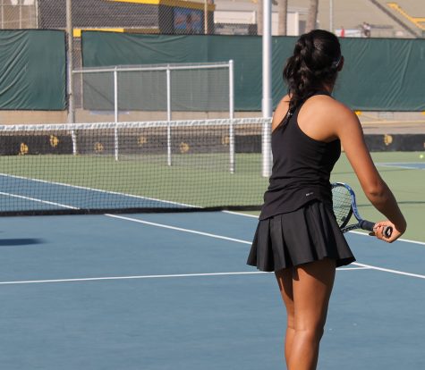 Girls Tennis secures their first win of the season