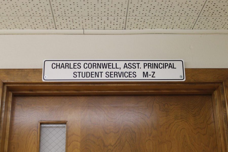 Cornwalls office is where the suspensions happened. Photo by: Sarah Clench