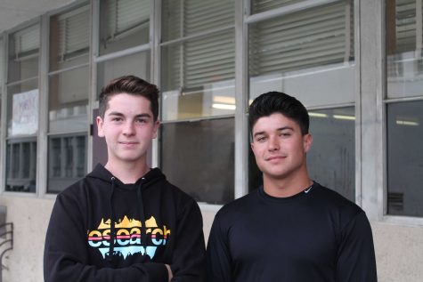 Senior Gabe LeVasseur (pictured right) said, “I think students should wait until Sophomore year.”
Photo by: Diego Roberto