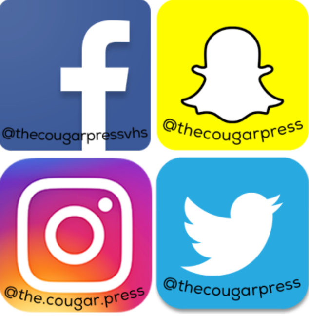 Social media logos pictured. 
Photo by: Sarah Clench