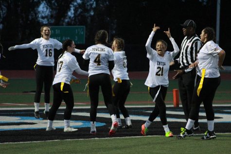 Photo Gallery: VHS Powder Puff football defeats rival team