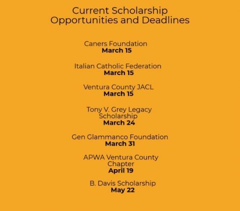 Seniors searching for scholarships