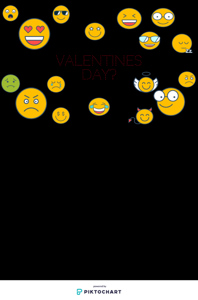 Watch VHS students express their feelings towards Valentines Day! (through emojis)