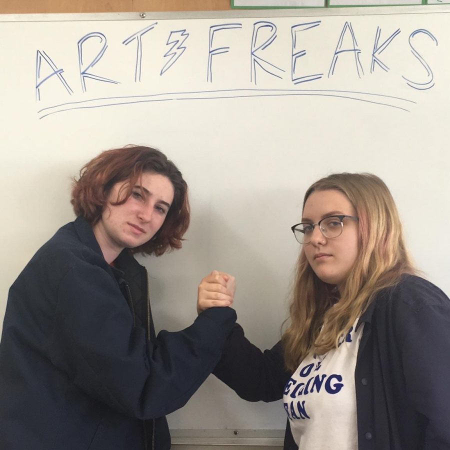 Kai Torres and Alicja Fowler, Art Freaks hosts