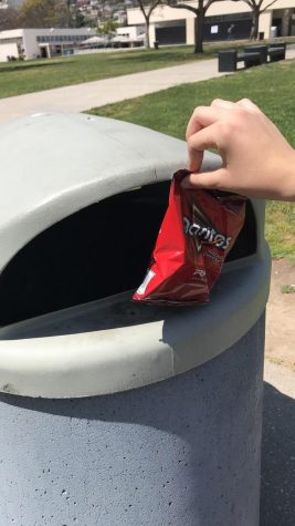 Doritos are a not-so-healthy option at the VHS snackbar. Photo by Hailey Cox.