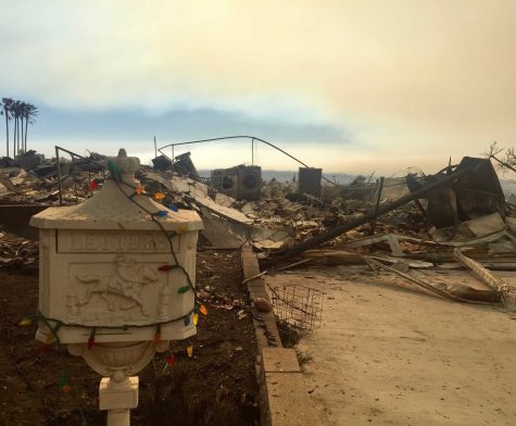 Senior Shira Zaid lost her home in the Thomas Fire. Zaid said,