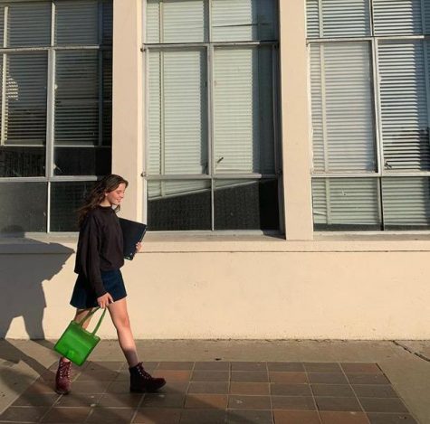 Freshman Alina Reitz. She hopes she will get noticed for fame. Photo taken from Alina's instagram : @alom0ndcreature