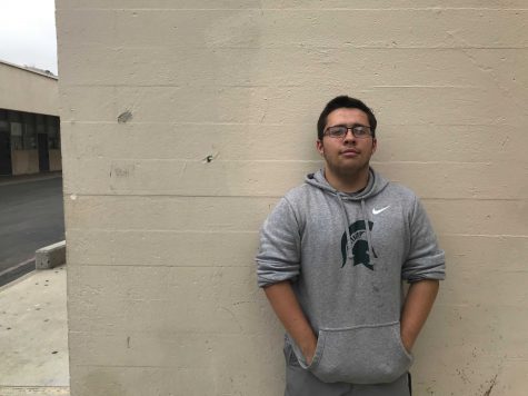 Senior Connor Cook said joining the military will help him get into a better school and help with the money for it. Photo by: Billy Maxwell