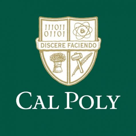 This is he school seal of Cal Poly. Source: Cal Poly Website