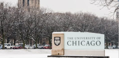 Snowy view of The University of Chicago. Source: the University of Chicago website