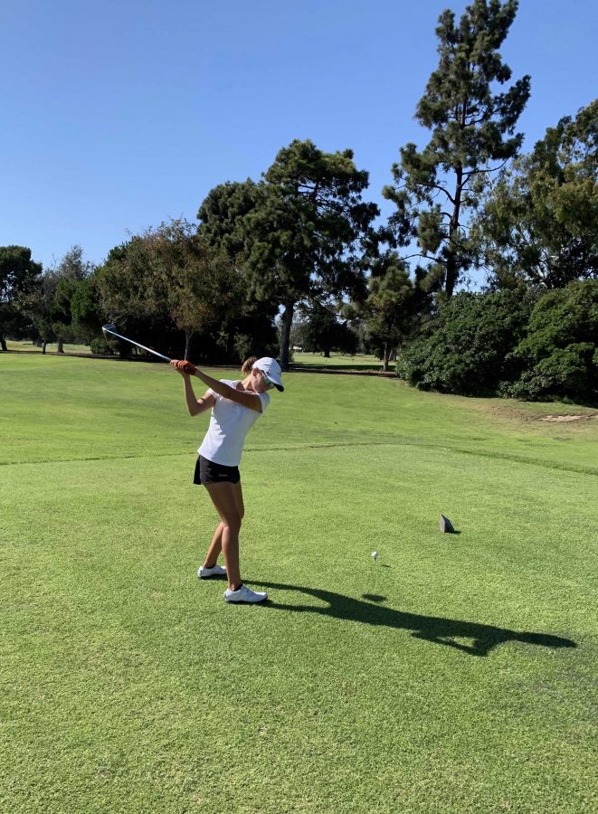 Girls golf swings into season