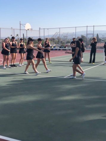 That's a wrap, girls tennis!