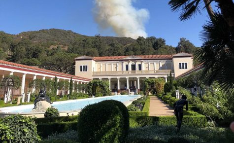Was the Getty Villa too fire? Photo by Bella Young.
