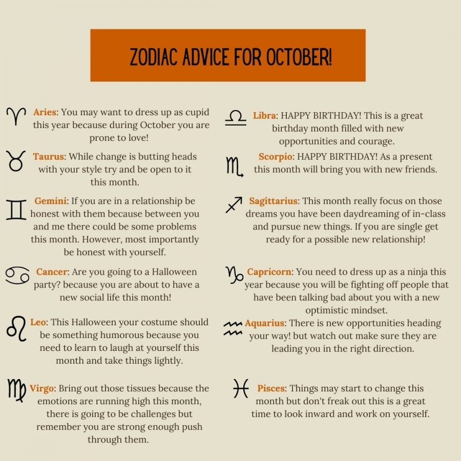 Zodiac Advice for October