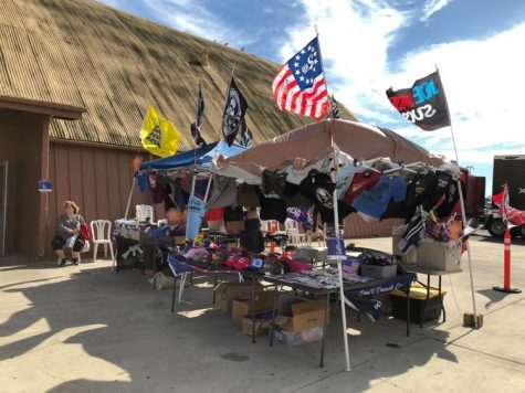 Vendors at the event sold guns, fishing equipment, political memorabilia and food. Photo by: Alejandro Hernandez