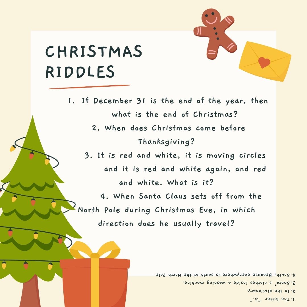 Christmas riddles – The Cougar Press