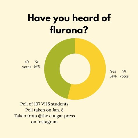 Sophomore Hollis Costa said, I have heard of flurona, it sounds really gnarly. Graphic by: Alejandro Hernandez.