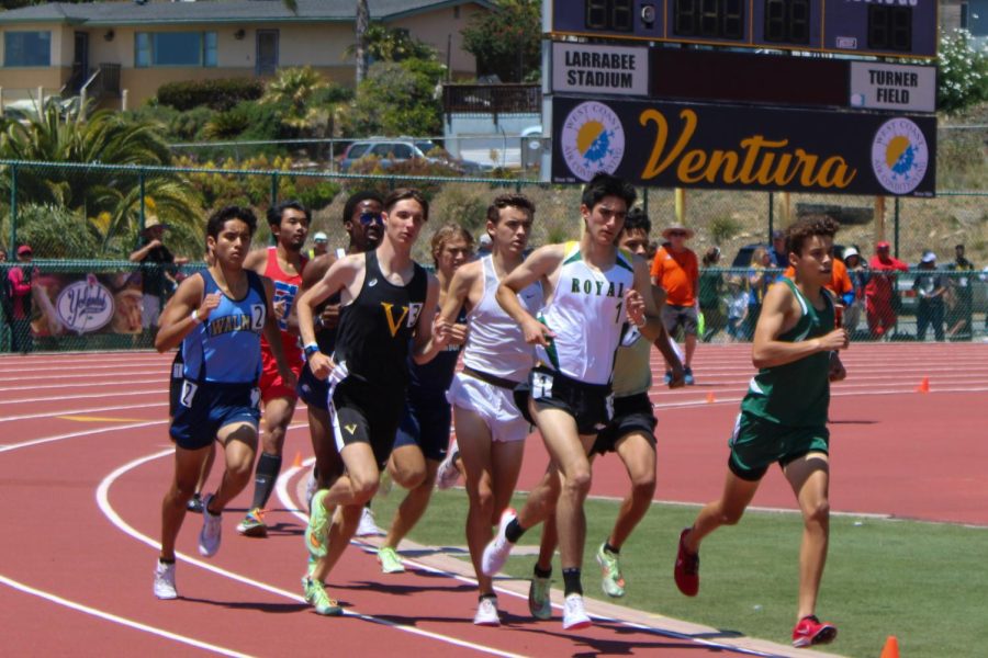 On May 7, 2022, the Ventura High School Track and Field hosted their very first CIF-Southern Section Division 2 Prelims meet. Photo By: Samantha Castañeda