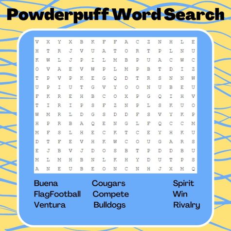 Powderpuff Word Search