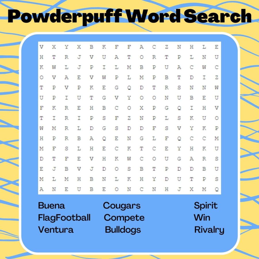 Powderpuff+Word+Search
