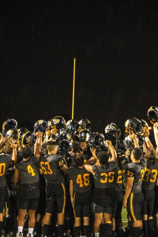 The final score was 35-7, granting VHS a win against DPHS. Photo by: Samantha Castañeda
