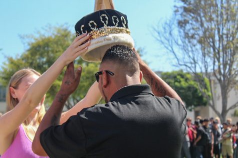 On Sept. 30, ASB organized and held a rally during lunch to promote the Ventura High School annual homecoming football game and dance. Photo by: Leslie Castro