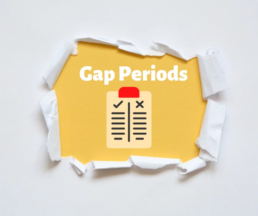 Gap+periods+can+have+some+beneficial+aspects+but+there+are+also+many+downsides+that+need+more+attention+at+Ventura+High+School.+Graphic+by%3A+Kendall+Garcia