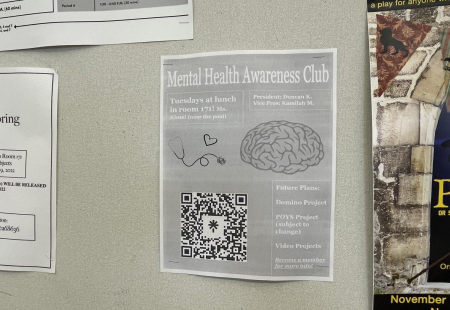 The Mental Health Awareness Club held its first meeting on Jan. 24, 2022. The club is in its second year of operation. Photo by: Alejandro Hernandez