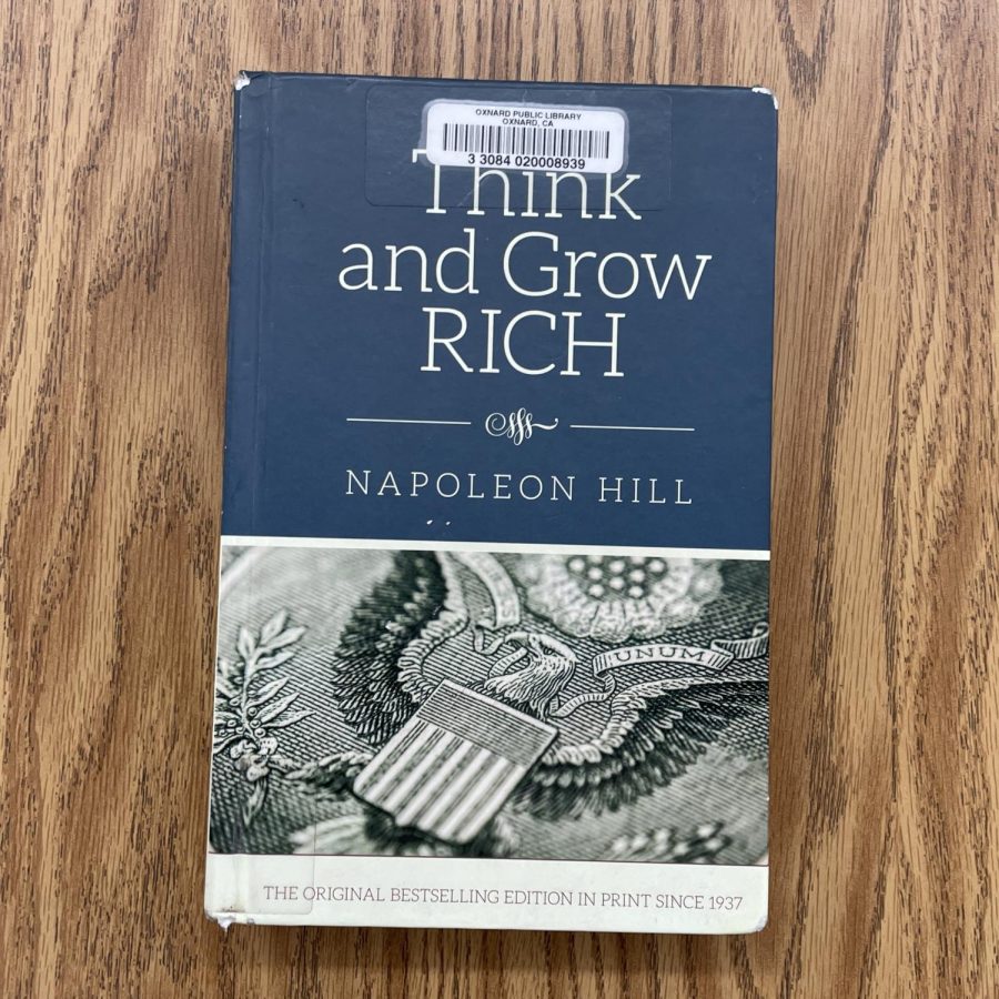 Think and Grow Rich is a 1937 self-improvement book by Napoleon Hill that has sold millions of copies. Photo by: Alejandro Hernandez