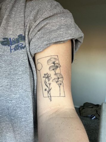 Chloe Thoroughgood 23 used the same tattoo artists for both of her pieces. Thoroughgood said, “The artist’s name is Sammy and she worked at Bone Deep Tattoos in Camarillo. I followed her on Instagram for a while and liked her artwork.” Photo by: Chloe Thoroughgood