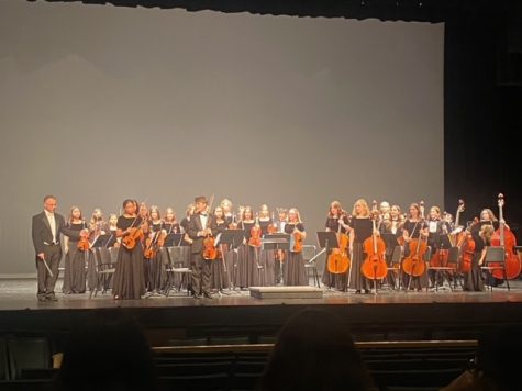 String Orchestra Honors II performs 10th Sinfonia and Overture to the Hebrides Suite. Photo by: Andi Kish
