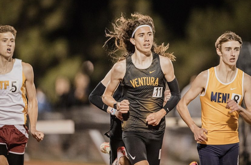 Anthony+Fast+Horse+24+running+at+the+Azusa+Pacific+University+Meet+of+Champs.+Fast+Horse+placed+third+in+the+boys+one+mile+run+finals%2C+with+a+time+of+4%3A10.16.+Photo+by%3A+Raymond+Tran+Photography