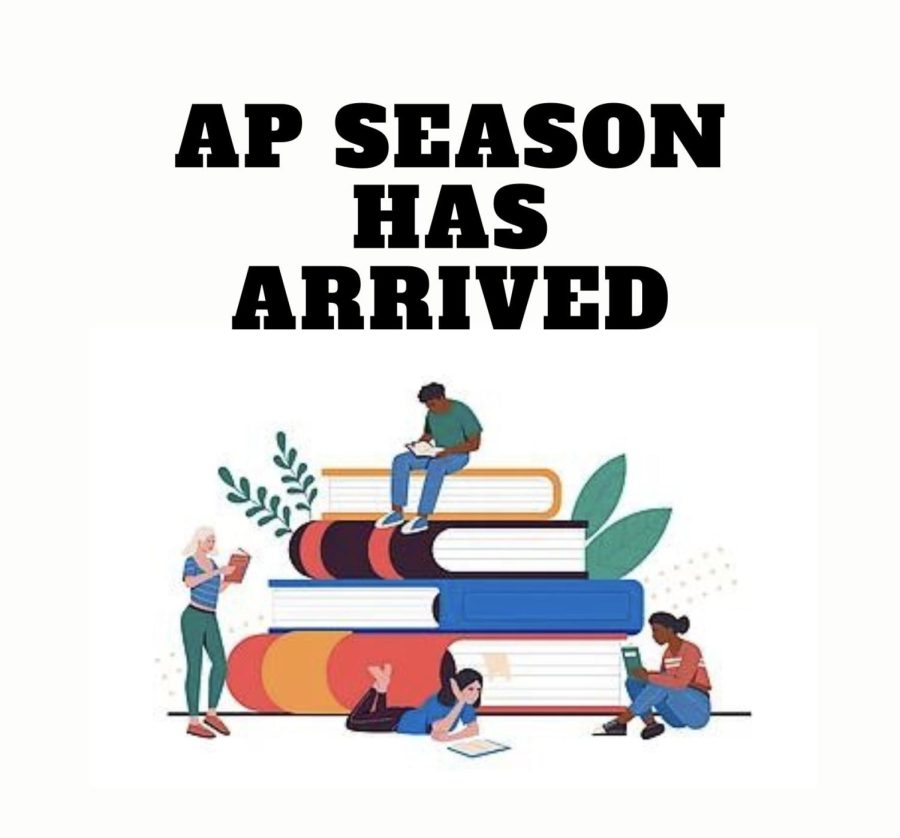 The 2022-23 school year AP exams are set to start on May 1. Graphic by: Angelica Matehuala
