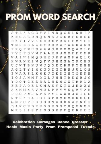 Prom word search