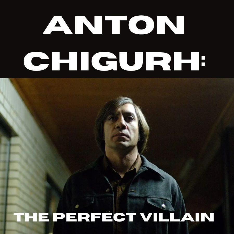 Anton+Chigurh%2C+one+of+the+characters+in+No+Country+for+Old+Men%2C+looks+completely+devoid+of+human+emotion%2C+and+incapable+of+feeling+any+remorse+for+his+victims.+Graphic+by%3A+Christian+Montecino%0A