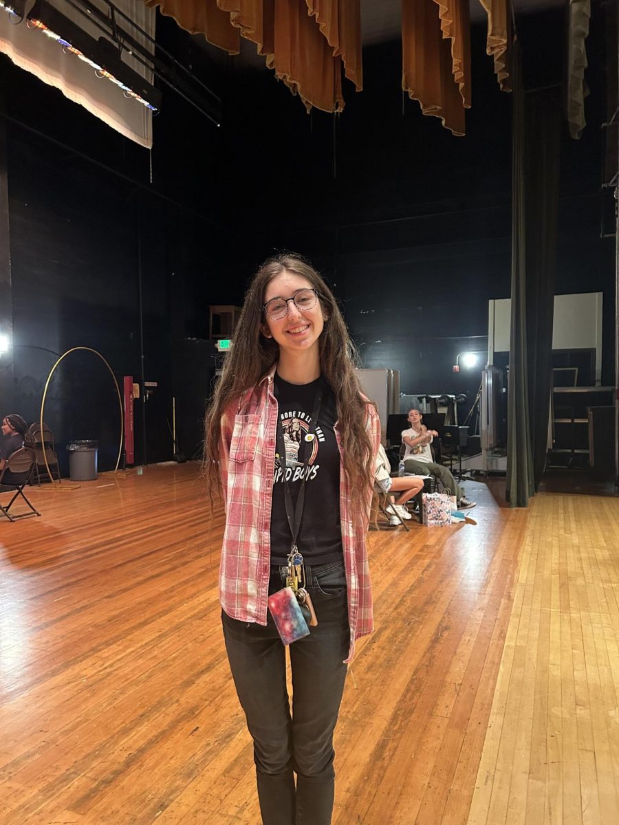 Ada Sheeren ‘25 said, “My goal is to balance all of the things I need to do this year- classes, theater, choir, ASB, etc.- so that I can still have fun this year without being too stressed.” Photo by: Isabel Andrade