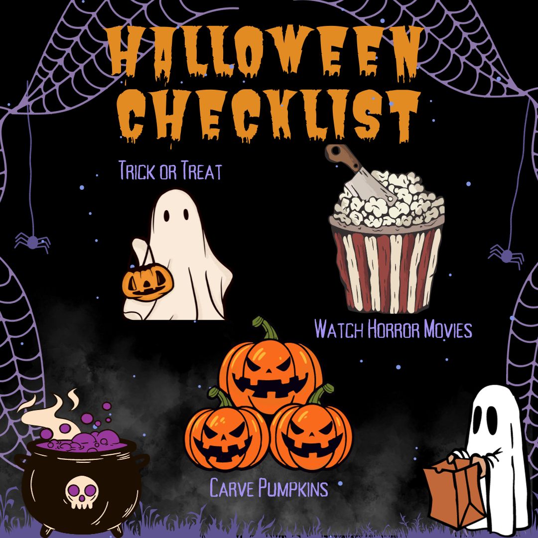 Halloween checklist