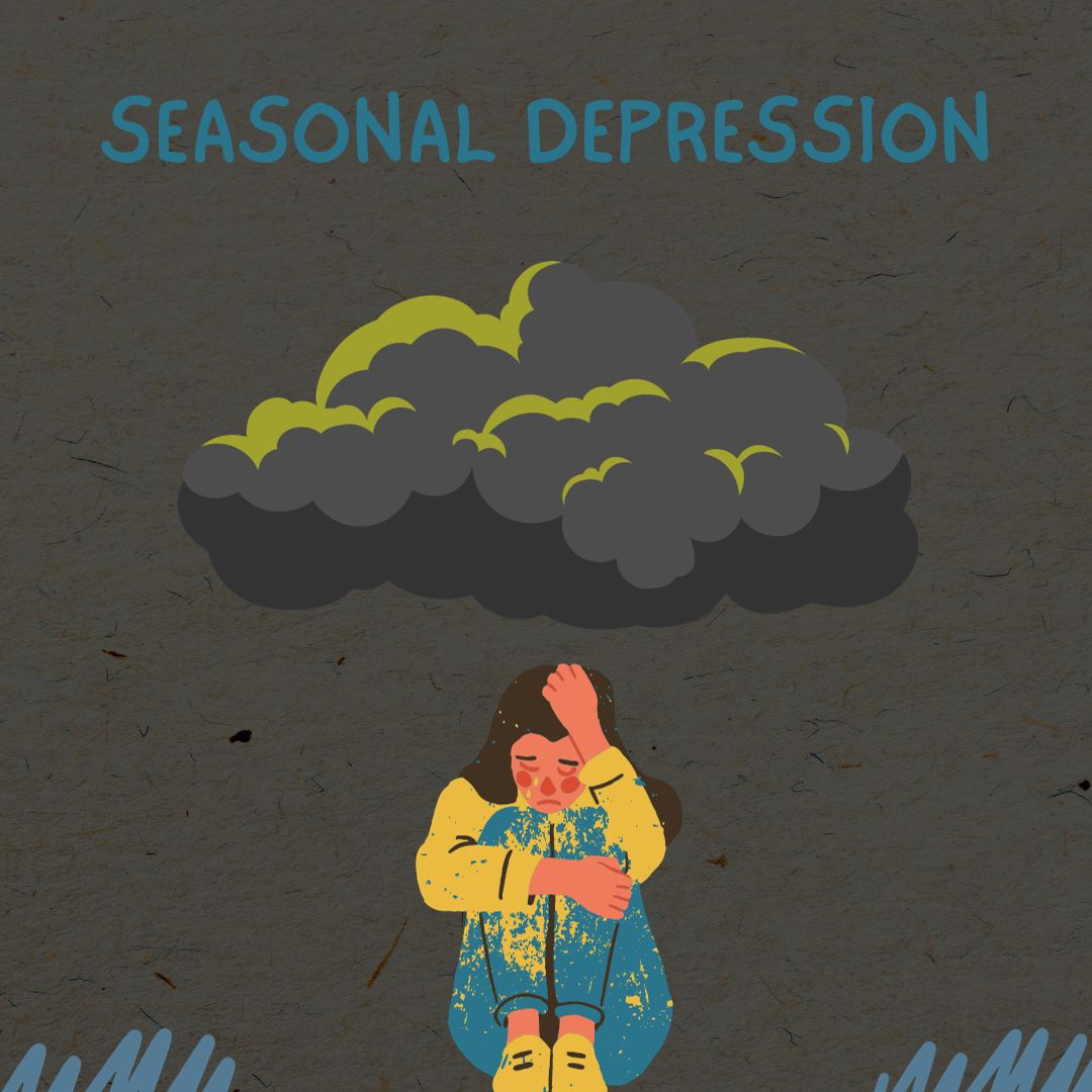 To help ones seasonal depression, it helps to talk to people that are trusted. Graphic by: Christian Montecino