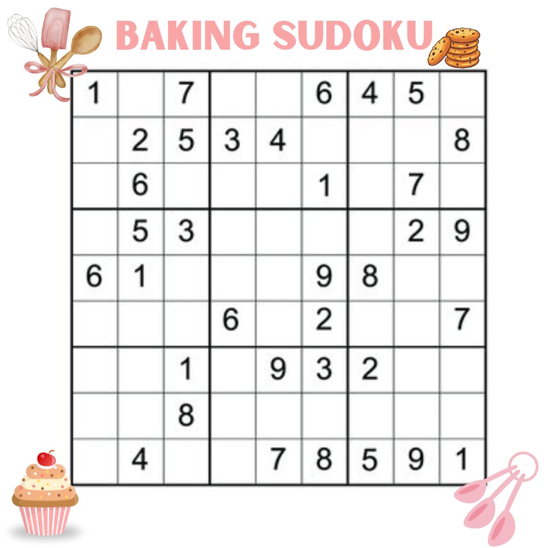 Baking+sudoku