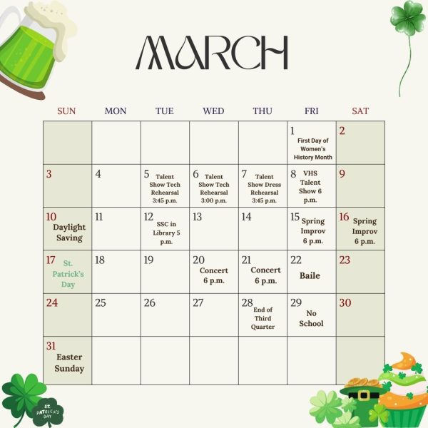 March calendar