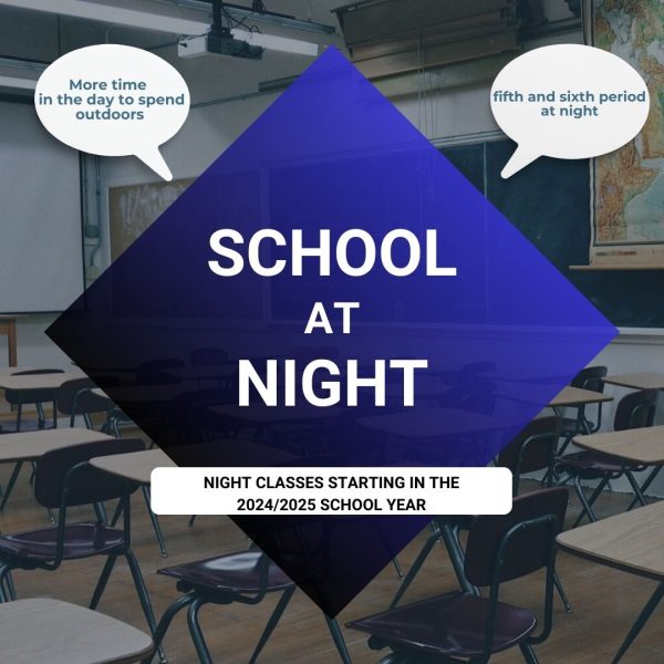 As a staff we will do our best to make night classes simple, stress-free, and successful, said Mirra Klobes. Graphic by: Etwanne
