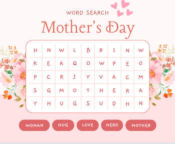 Mothers Day crossword