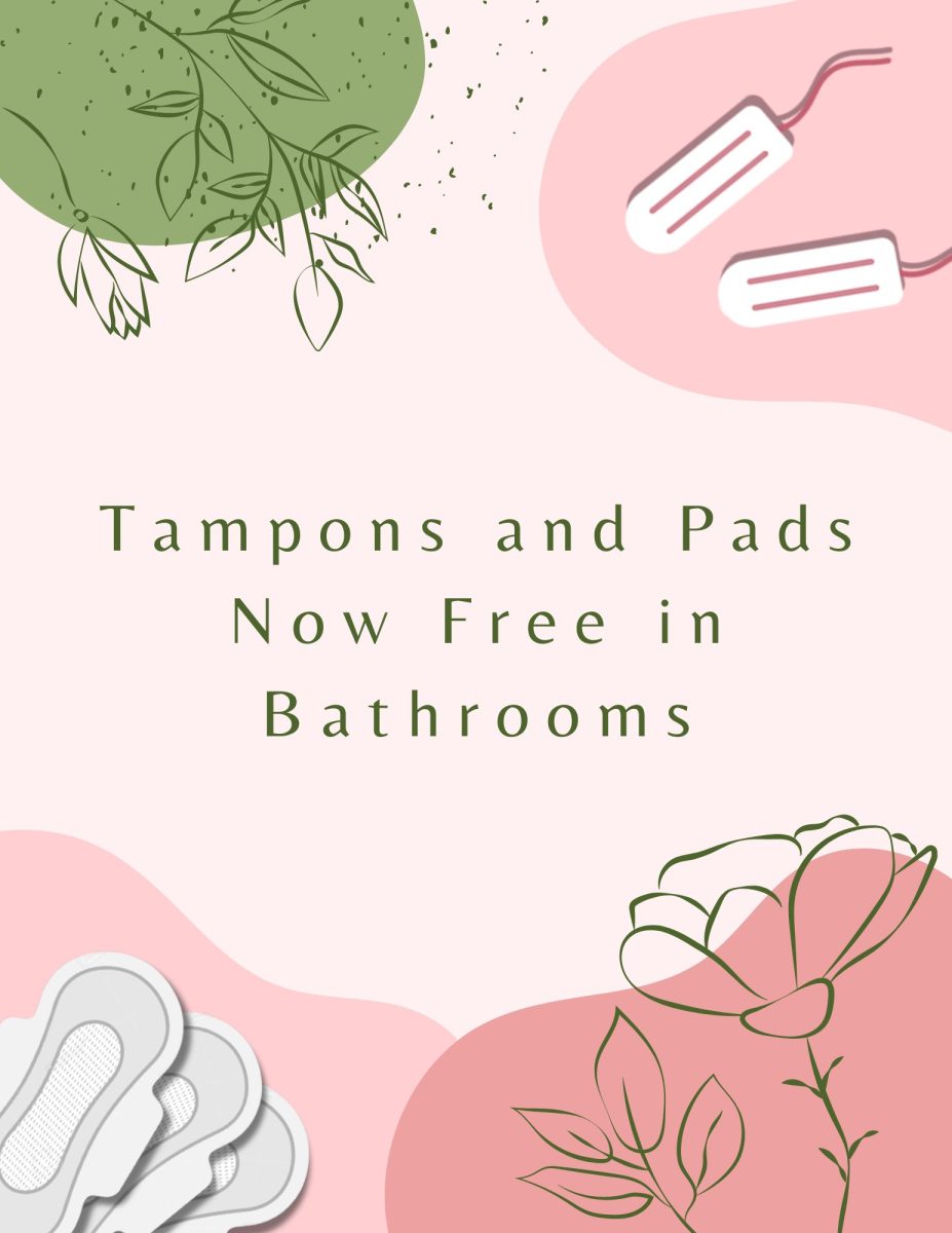 Jillian Mendoza from the Girl Scout Troop 76 said, “We want younger girls to feel prepared and we want to normalize periods for them. If they do not have menstrual products available, it will affect their ability to focus in school.” Graphic by: Ann Lam