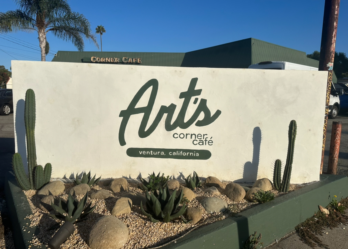 Arts Corner Cafe is located at 1907 E Thompson Blvd, Ventura, CA 93001. They are open 7 a.m. to 2 p.m. Monday-Friday. Photo by: Brody Daw
