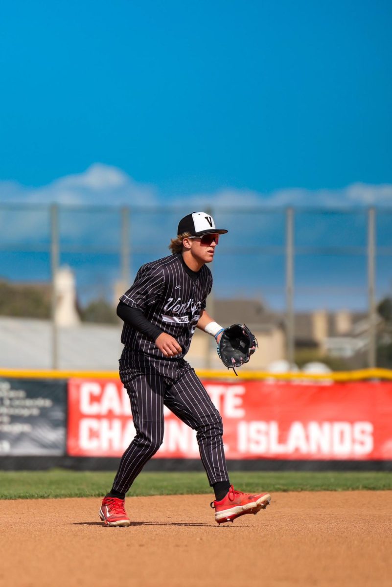 Carter Kimble '25 getting ready for the play. Photo by: MiroShoots
