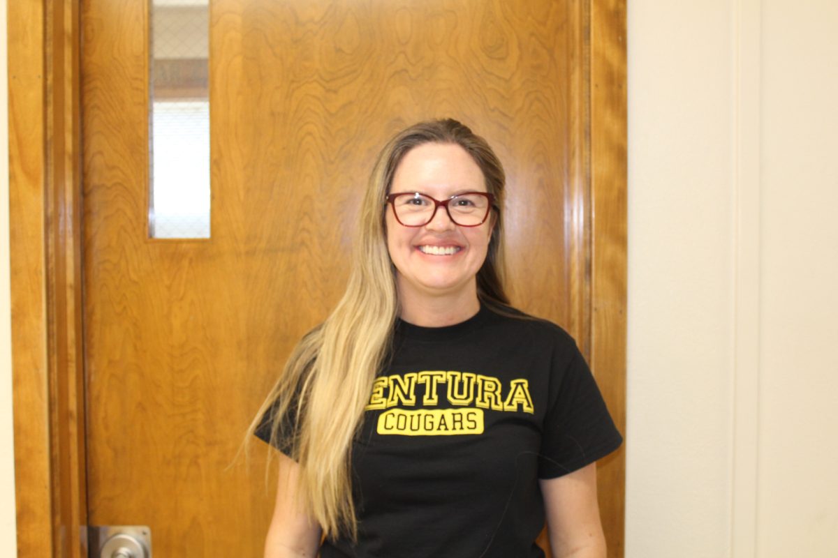Lindsay Guzik, new assistant principal said, "I am settling in [at VHS] pretty well. I know a lot of the students, so that makes it a little bit easier coming from Cabrillo, and it's been nice to see them all grown up." Photo by: Abraham Kassa