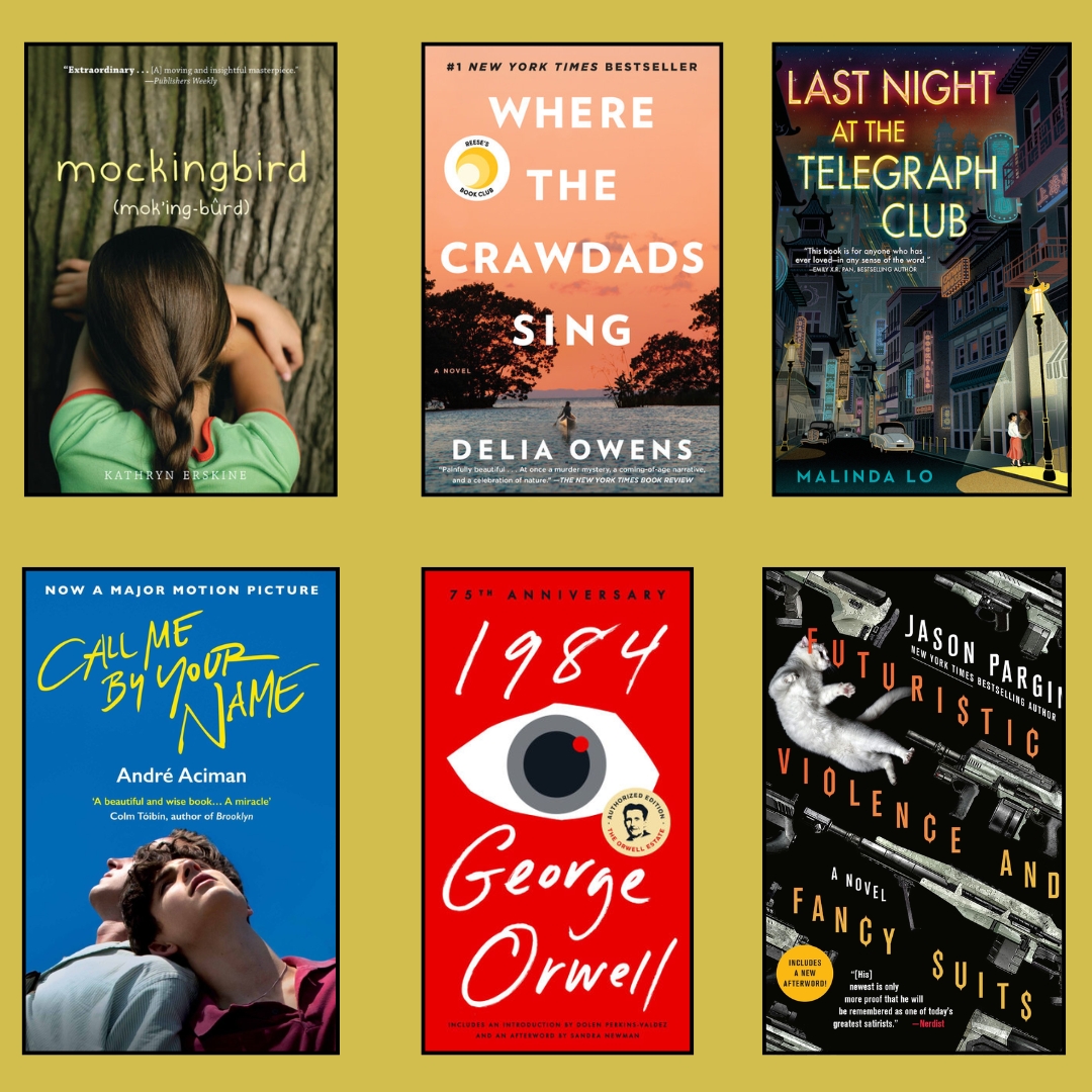 Recommended book titles in the list Graphic by: Izzy Zarazua