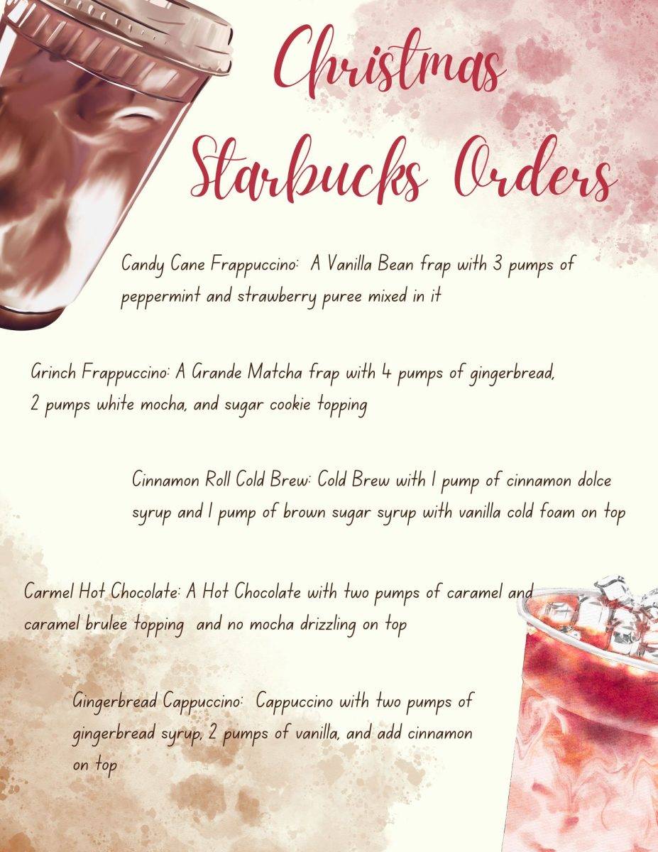 Christmas Starbucks Order